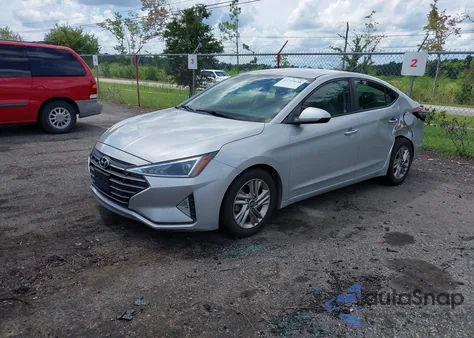 2019 Hyundai Elantra Sel из США, поврежденный, VIN 5NPD84LF9KH430374
